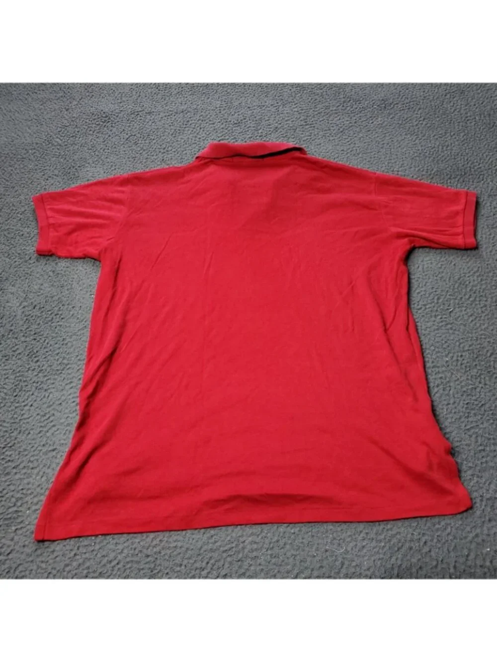 VINTAGE 90s Polo Ralph Lauren Shirt Mens XL Short Sleeve Red Rugby y2K